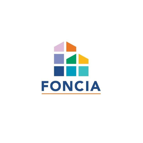Logo entreprise partenaire Foncia séminaire salle de réunion Saint-Cyprien